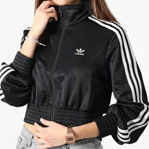 adidas Originals ADICOLOR CLASSICS HIGH-SHINE Track cropped track jacket